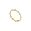 Sutton Evil Eye Goldfarbener Edelstahl-Bandring