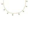 Sutton Evil Eye Messingketten-Halskette