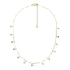 Sutton Evil Eye Messingketten-Halskette