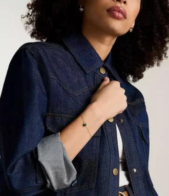 Sutton Modern Meadows Armband mit Herz aus rekonstituiertem Malachit
