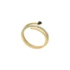 Sutton Modern Meadows Ring mit rekonstituiertem Malachit-Herz