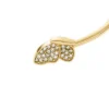 Sutton Pavé Butterfly Goldfarbenes Edelstahl-Armband