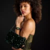 The Wizard of Oz x Fossil Sonderedition Emerald Sequin Jolie Tasche