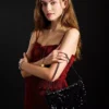 The Wizard of Oz x Fossil Sonderedition Jolie-Tasche mit schwarzen Pailletten