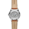 Townsman 48 mm Automatikuhr mit hellbraunem Lederarmband