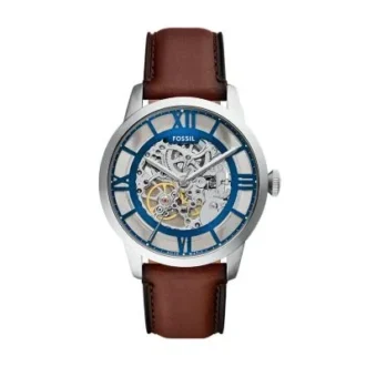 Townsman Automatikuhr mit braunem Lederarmband