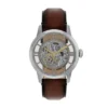 Townsman Automatikuhr mit braunem Lederarmband
