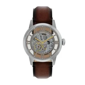 Townsman Automatikuhr mit braunem Lederarmband