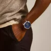 Townsman Automatikuhr mit braunem Lederarmband