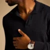 Townsman Automatikuhr mit braunem Lederarmband