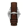 Townsman Automatikuhr mit braunem Lederarmband