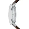 Townsman Automatikuhr mit braunem Lederarmband