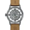 Townsman Automatikuhr mit braunem Lederarmband