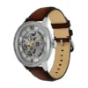 Townsman Automatikuhr mit braunem Lederarmband