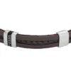 Townsman Leather Essentials Armband aus braunem Leder