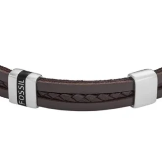 Townsman Leather Essentials Armband aus braunem Leder