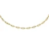 Traditionelle D-Link-Fußkette aus goldfarbenem Messing